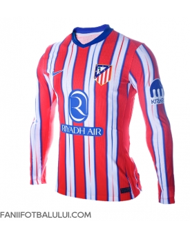 Atletico Madrid Tricou Fotbal Replică 2024-25 Barbati Acasa Mâneci Lungi